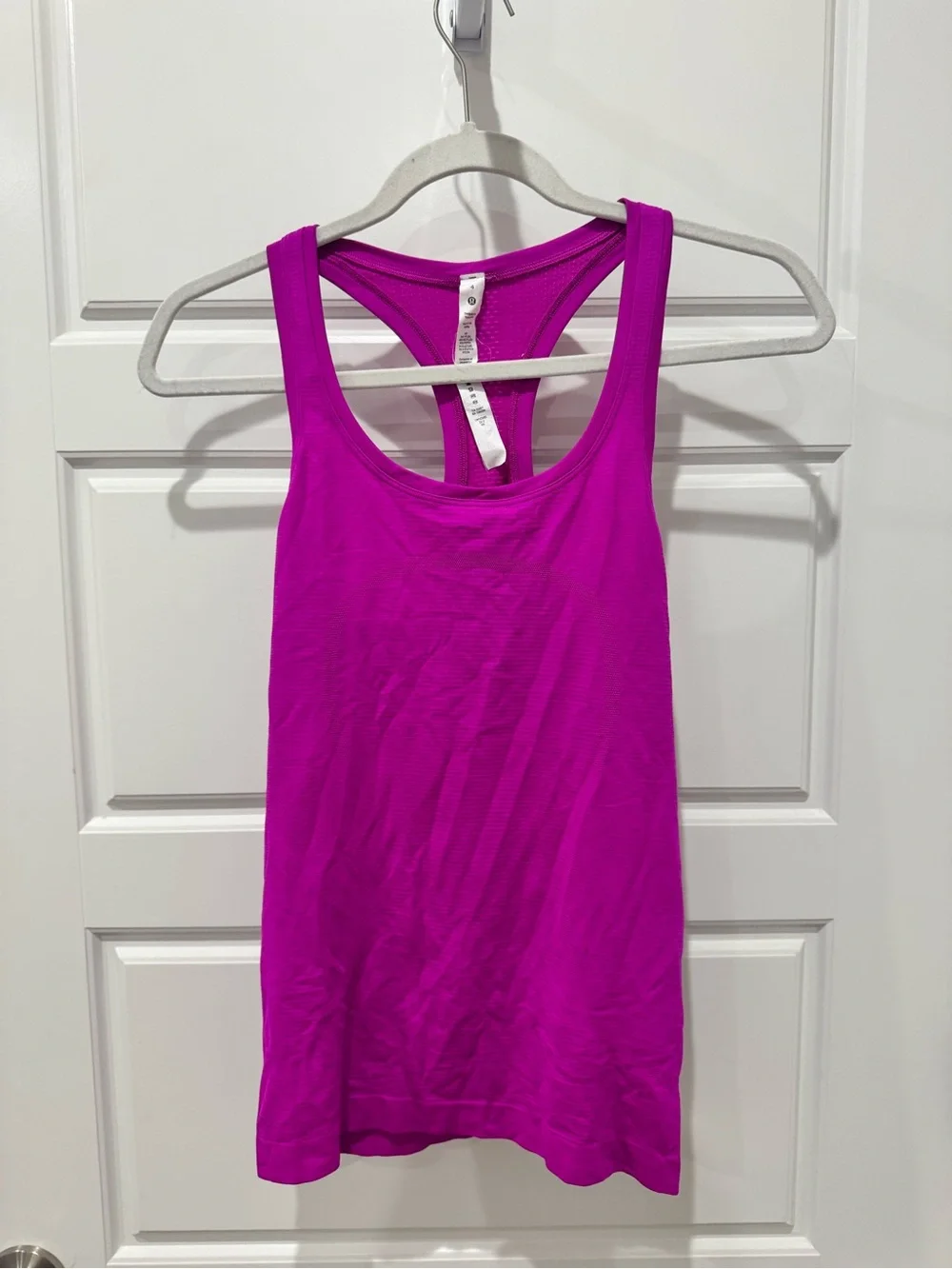 lululemon athletica Hot Pink Racerback Tank Top